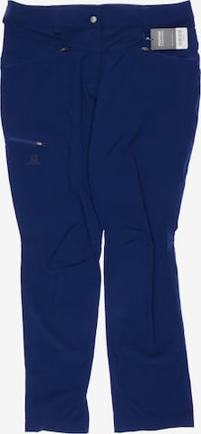 SALOMON Pants in XL in Blue: front