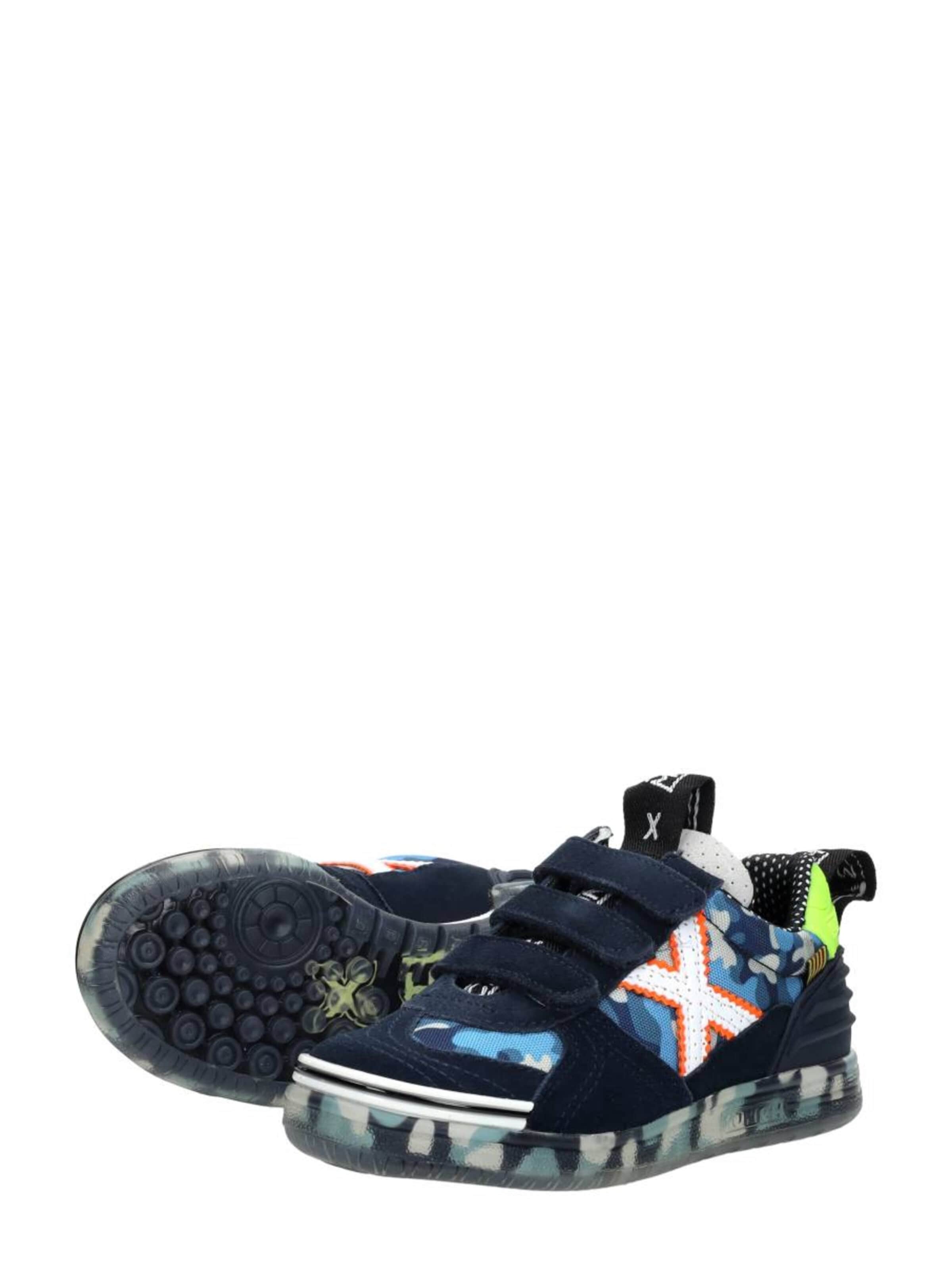 MUNICH Sneakers 'Klittenband Laag' in Blauw