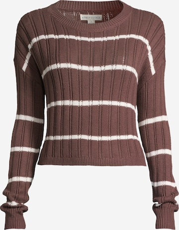 AÉROPOSTALE Sweater in Brown: front