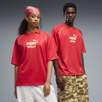 Maillot 'KING' PUMA en rouge : devant