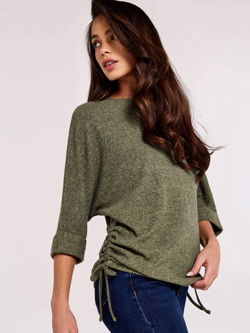 Apricot Sweater in Green
