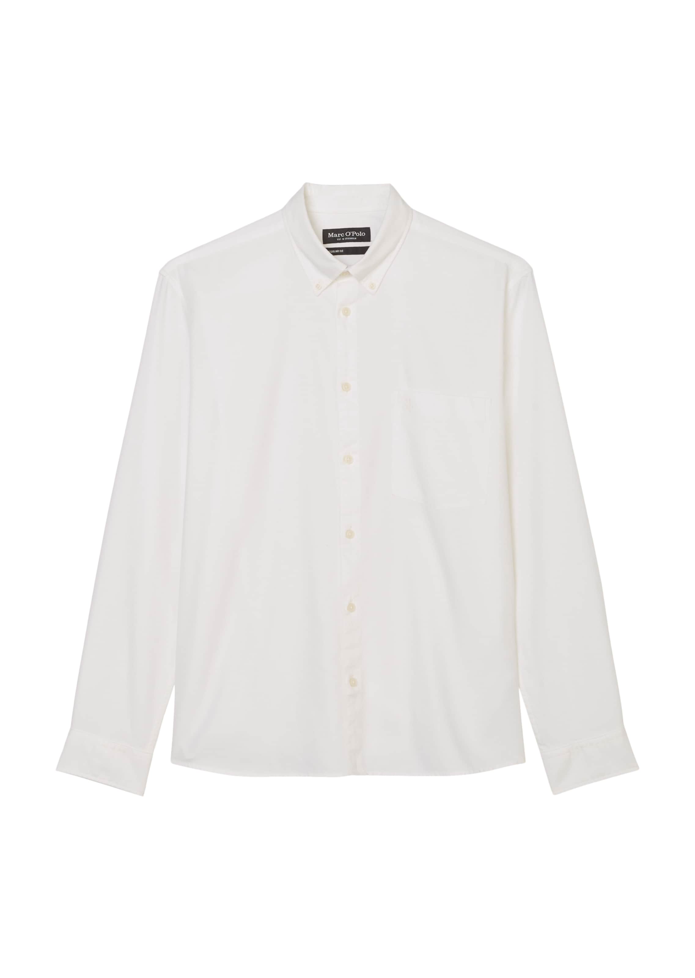 Chemise Marc O'Polo en blanc : devant