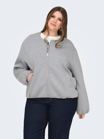 ONLY Carmakoma Jacke 'CAREllie' in Grau: Vorderseite