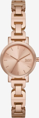 DKNY Analoguhr in Gold: predná strana