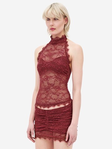 OW Collection Top ' SELAH ' in Red