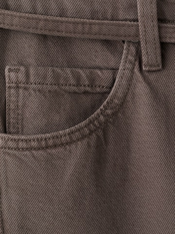 MANGOWide Leg/ Široke nogavice Traperice 'RACHEL' - smeđa boja