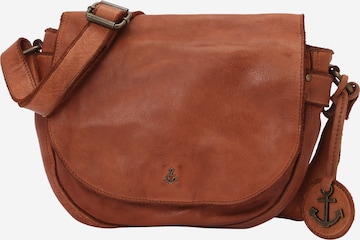 Sac à bandoulière 'Theresa' Harbour 2nd en marron : devant