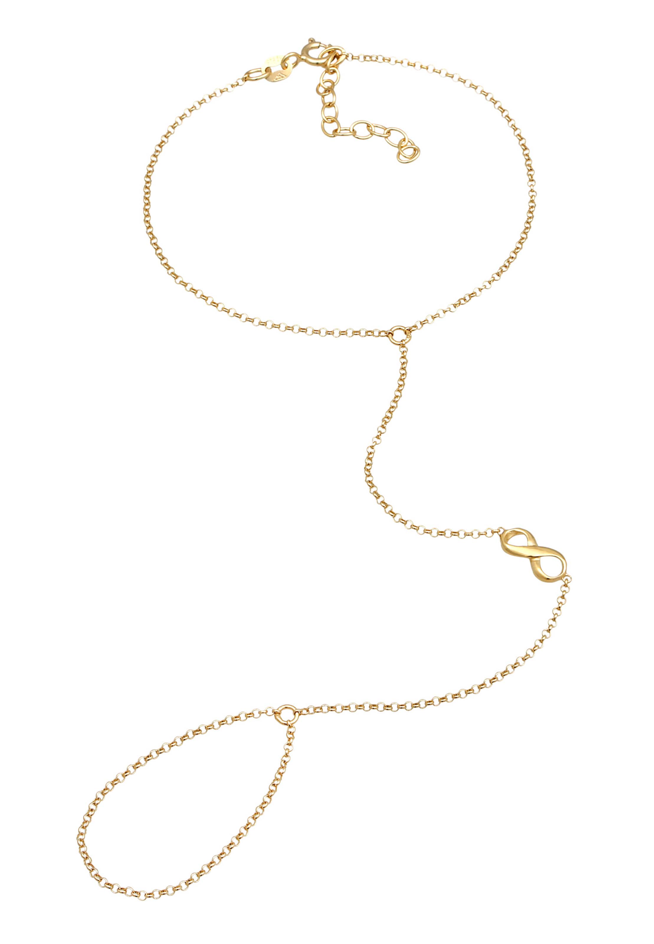 ELLI Bracelet 'Infinity' in Gold: front