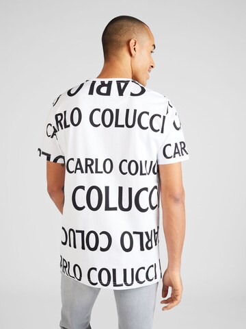 Carlo Colucci Koszulka w kolorze biały