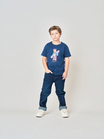 T-Shirt Deeluxe en bleu