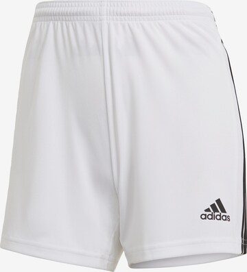 ADIDAS SPORTSWEAR Regular Sportshorts 'Squadra 21' in Weiß: predná strana