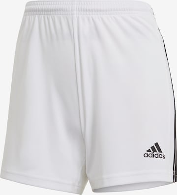 ADIDAS SPORTSWEAR Sportshorts 'Squadra 21' in Weiß: predná strana