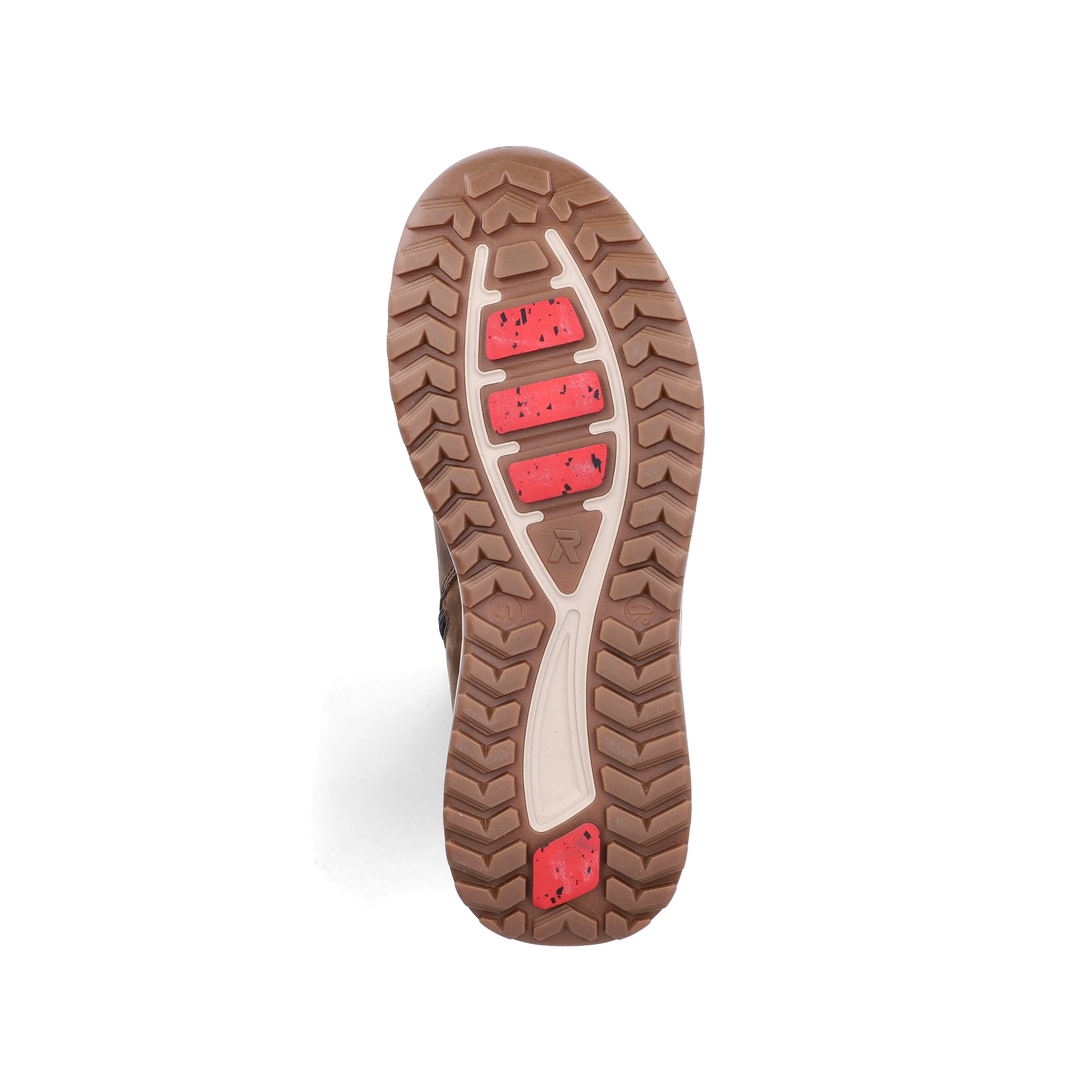Chaussure à lacets 'U0110' Rieker en marron