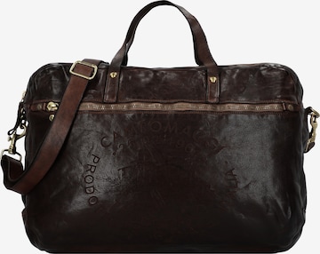 Campomaggi Weekender in Brown: front