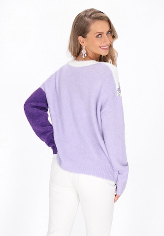 IZIA Trui in Lila