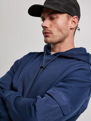 Urban Classics Sweatshirt 'Commuter' in Blauw