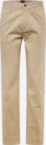 BOSS Orange Chino hlače 'Taber' | rjava barva: sprednja stran