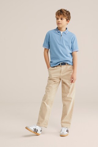 WE Fashion Poloshirt in Blau