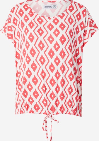 Sublevel Shirt in Rood: voorkant