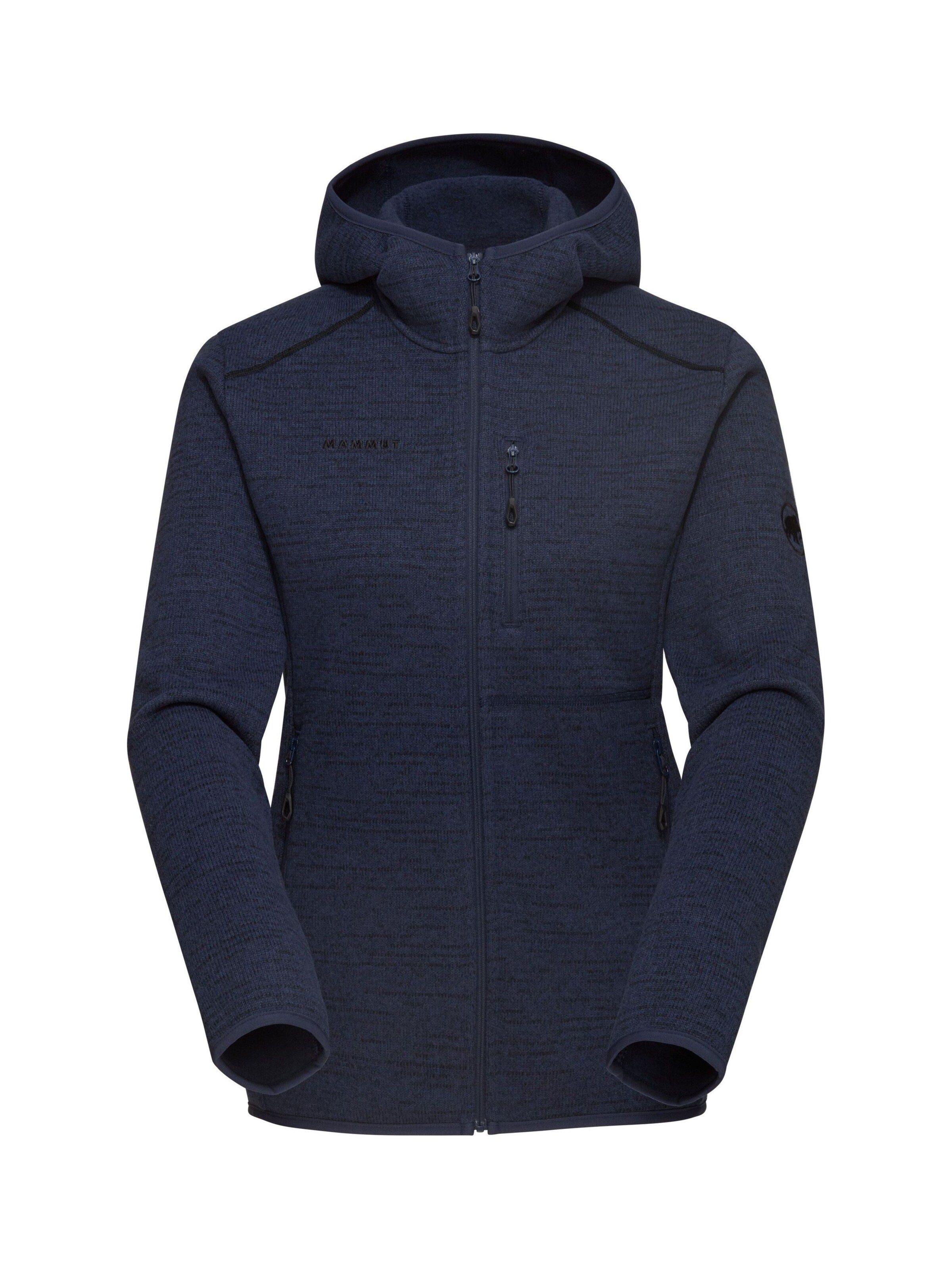 MAMMUT Funktionsfleecejacke in Blau: Vorderseite