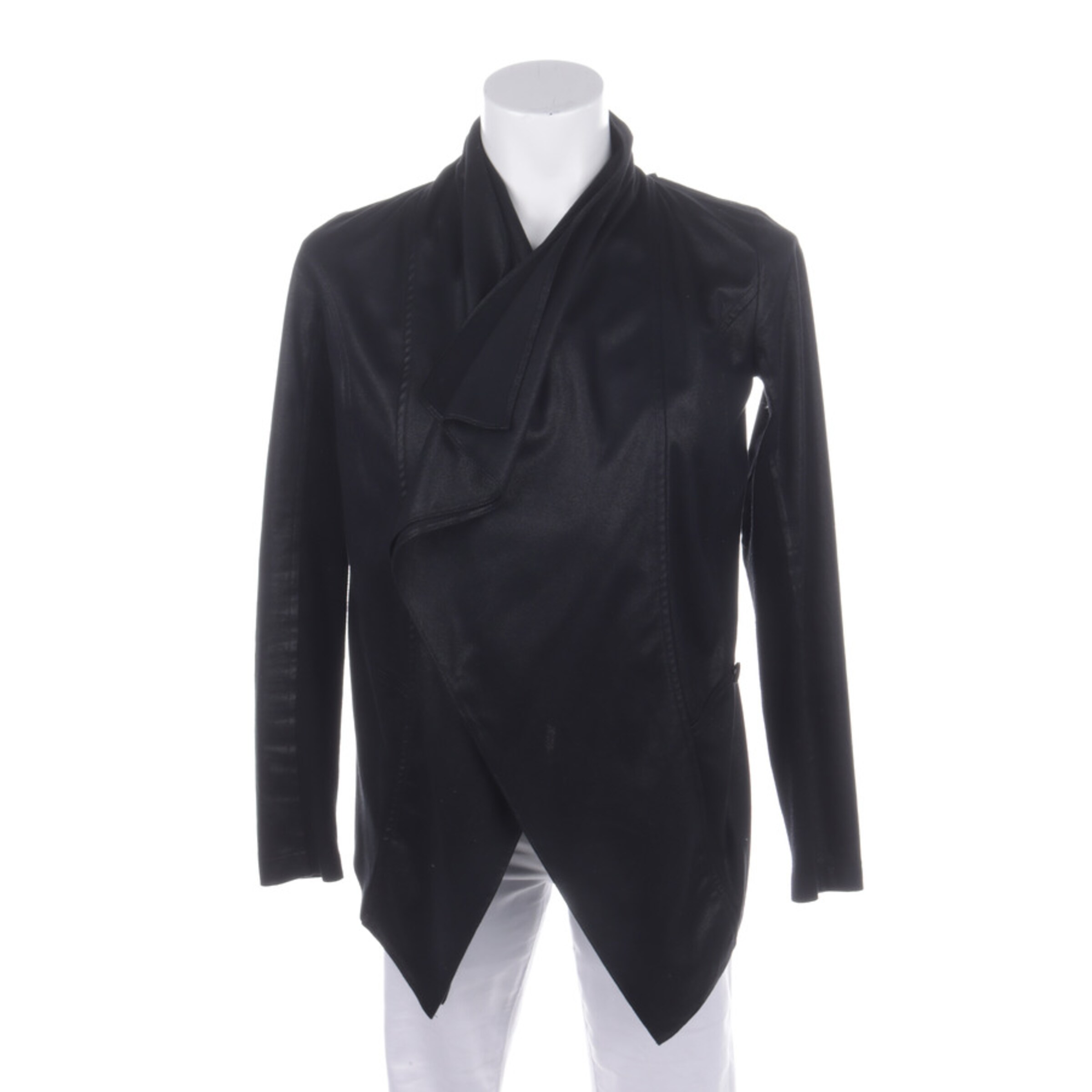 Marc Cain Jacket & Coat in XS in Black: front