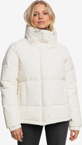 ROXY Winter Jacket in White: front