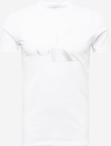 Calvin Klein Jeans Shirt in White: front