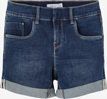 NAME IT Slimfit Jeans 'Salli' in Blauw: voorkant