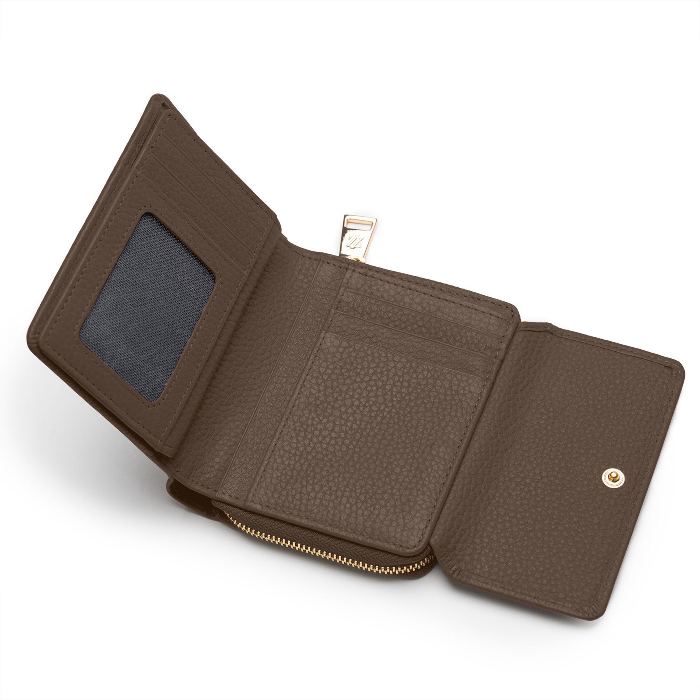 Portamonete 'Bologna' di Lazarotti in marrone