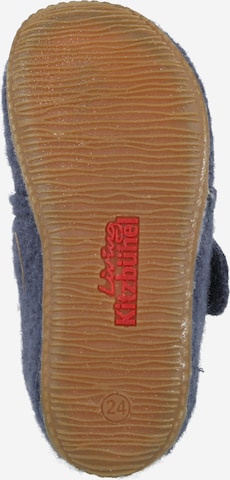 Living Kitzbühel Slippers 'Einhorn & Stern' in Blue