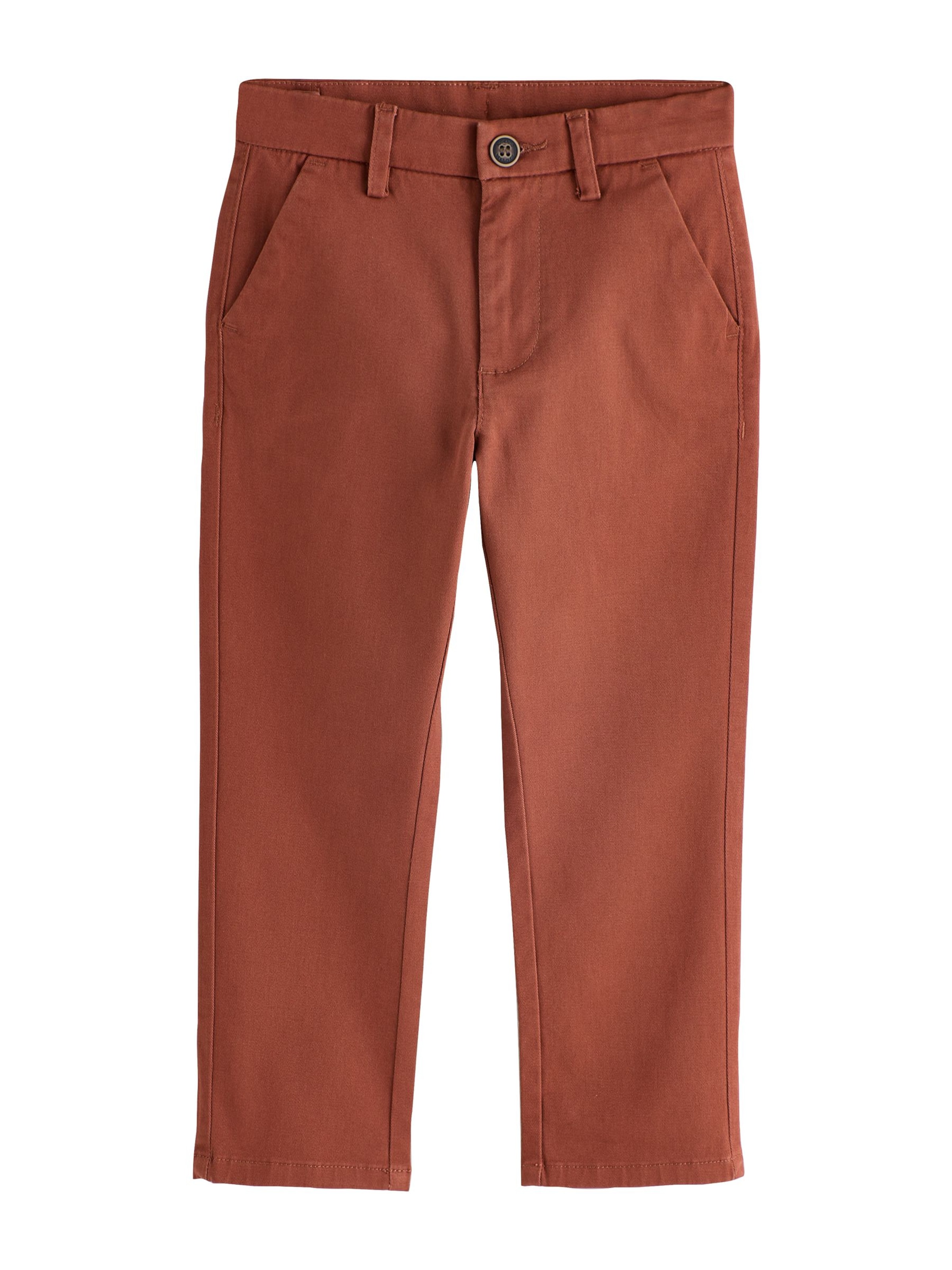 Next - regular Pantalón en marrón: frente