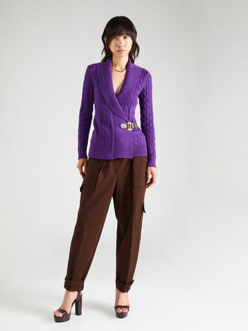 Cardigan 'DONATO' Lauren Ralph Lauren en violet