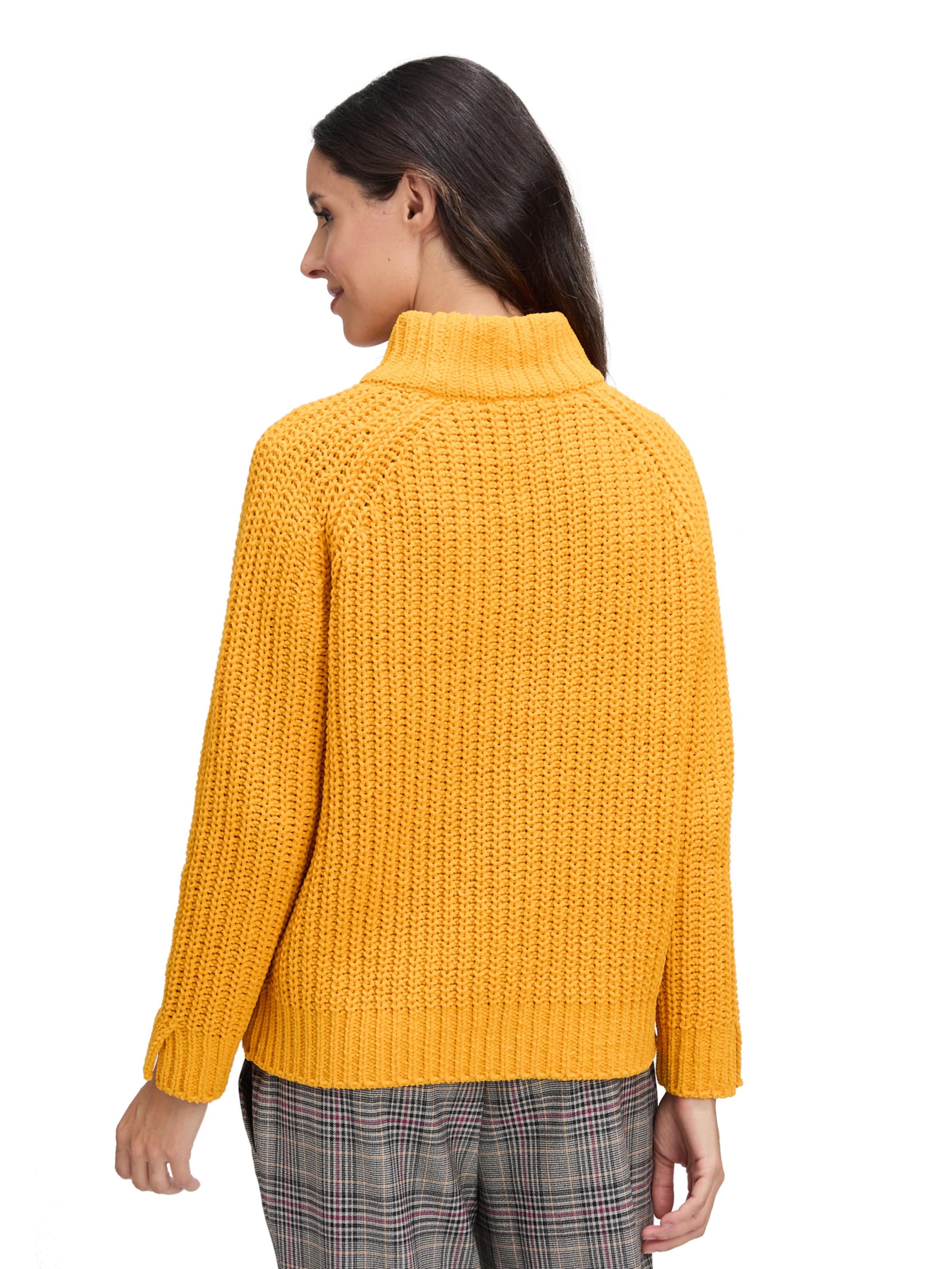 Cartoon Pullover in Orange