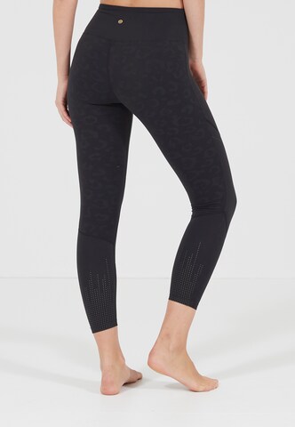 Athlecia Slimfit Sportbroek 'Tianine' in Zwart