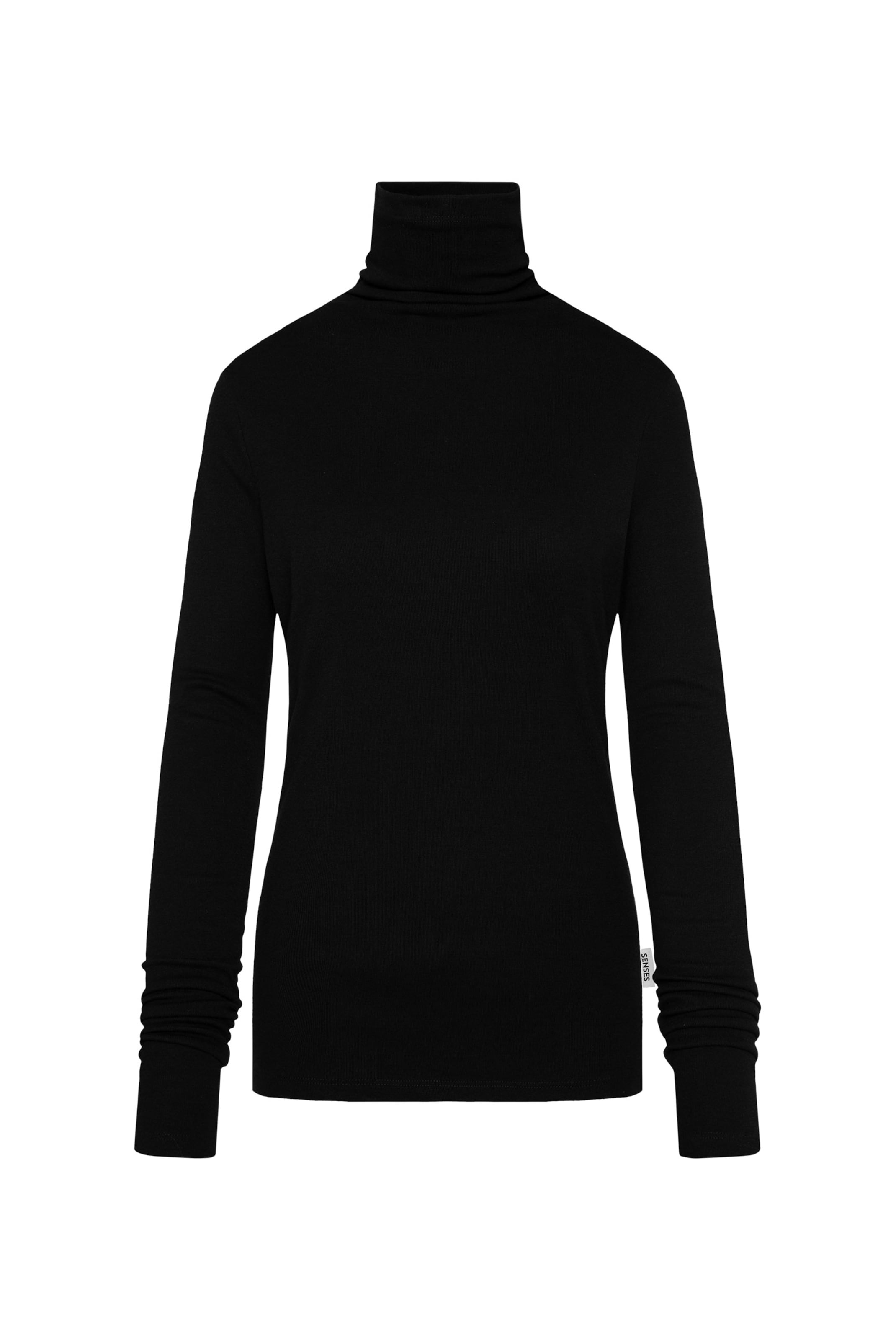 SENSES.THE LABEL Shirt in Black: front