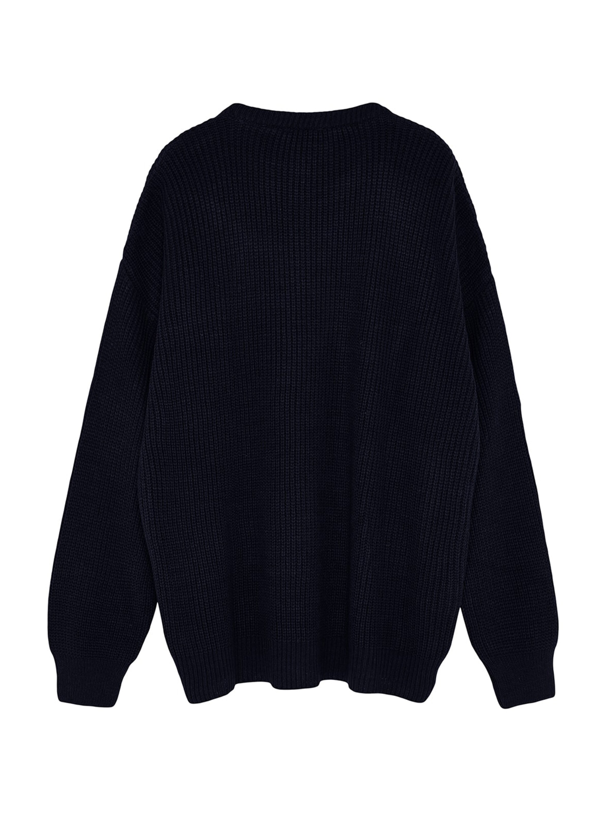 Trendyol Pullover i 5XL i navy, Produktvisning