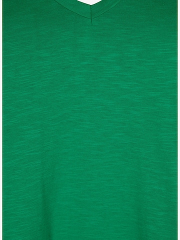 Zizzi T-Shirt 'Brea' in Grün