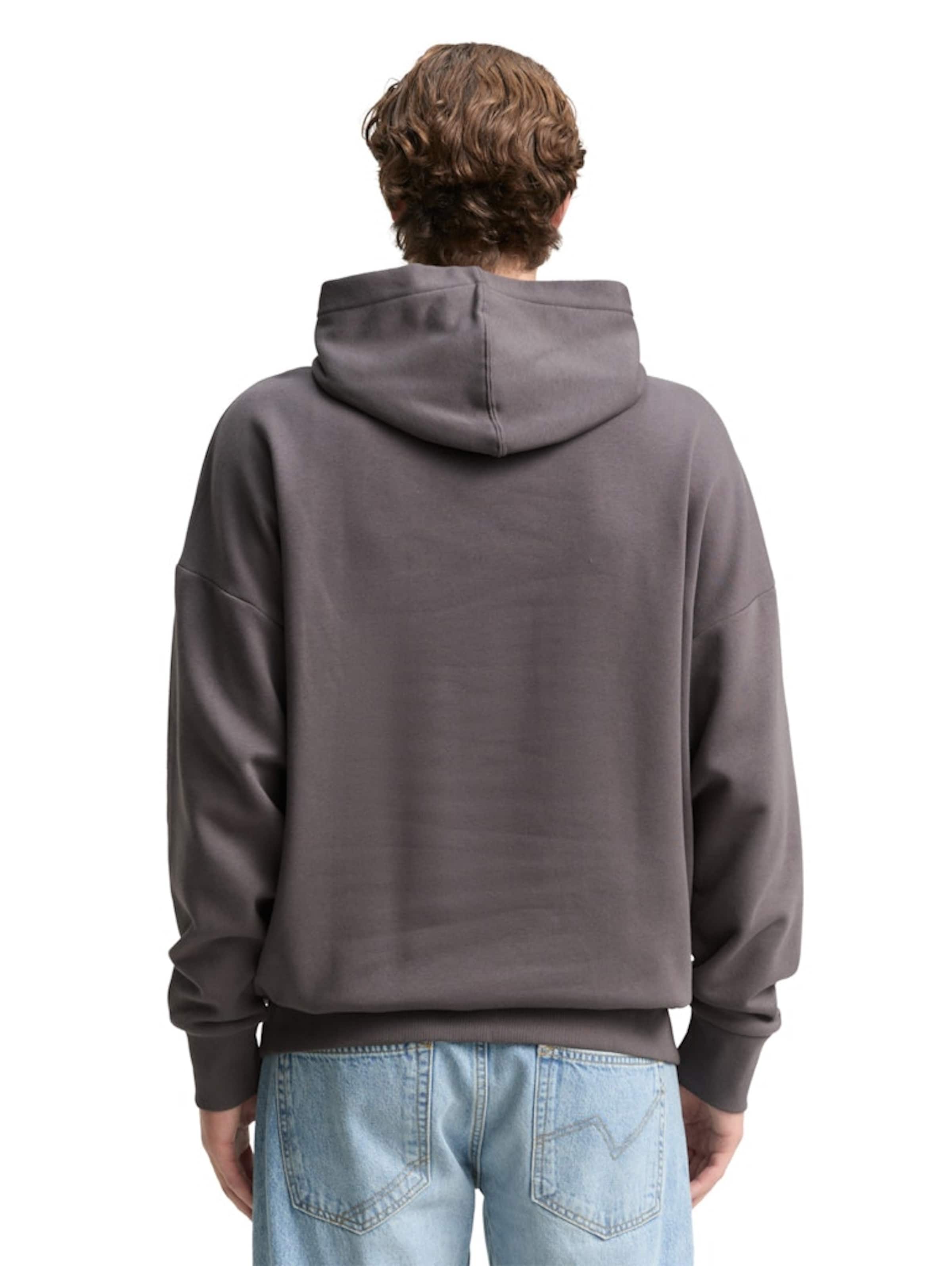 TOM TAILOR DENIM Sweatshirt in Grau