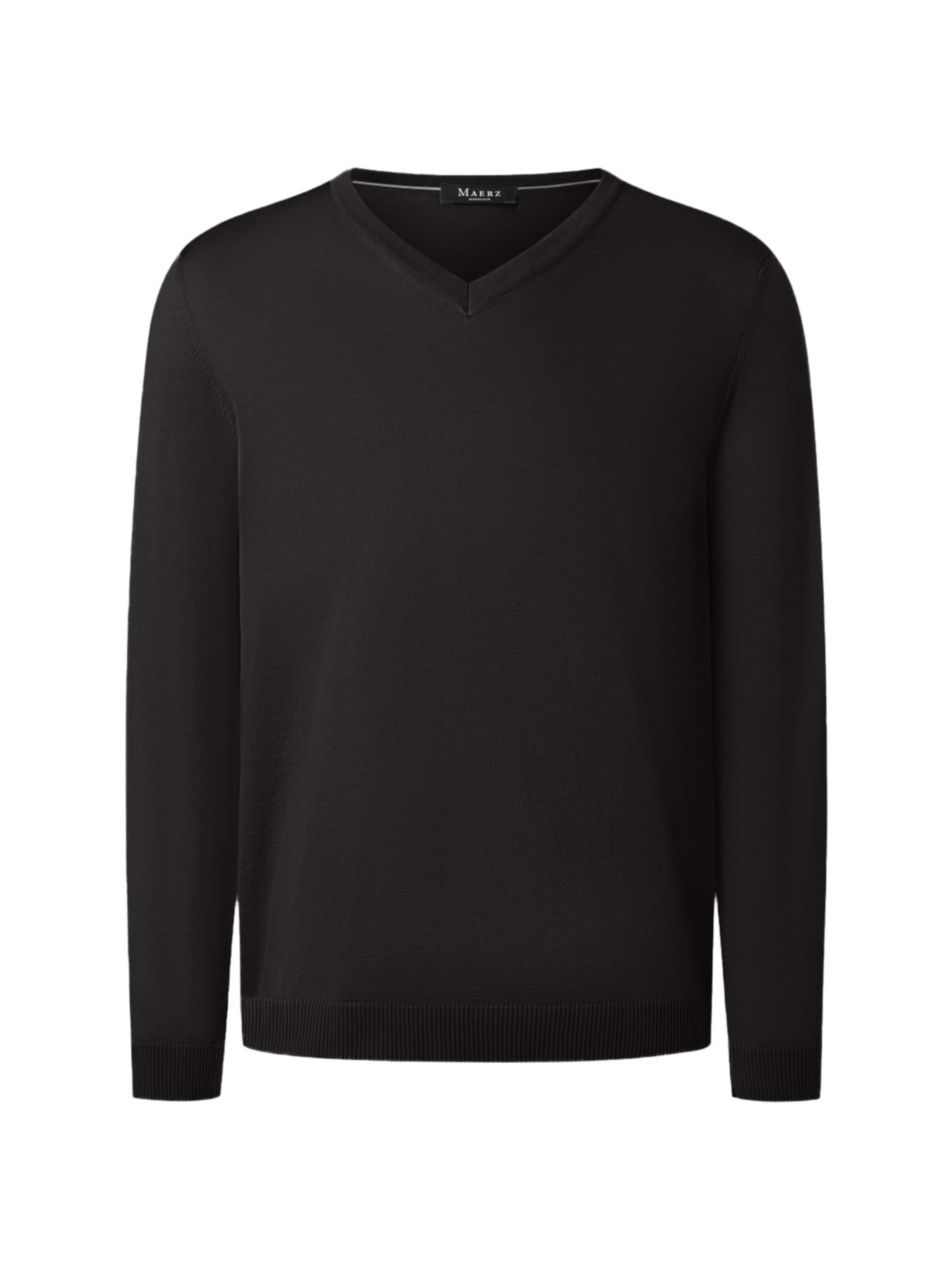Pull-over MAERZ Muenchen en noir : devant