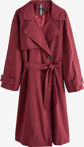 Next Välikausitakki värissä punainen: etupuoli