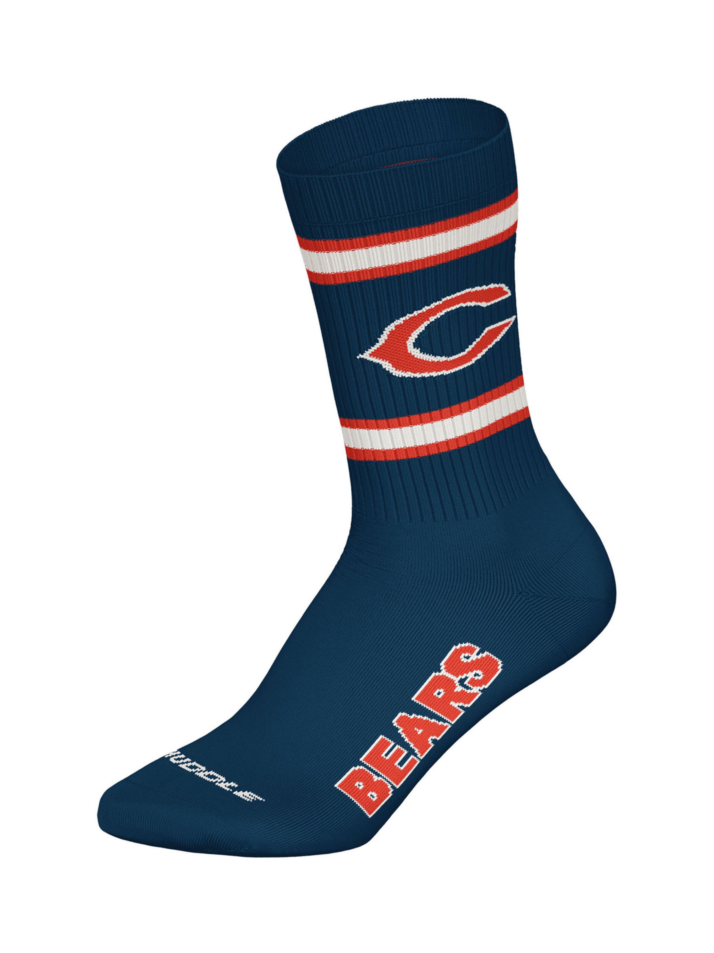 Huddle Freizeitsocken ' NFL Chicago Bears Crew ' in Blau