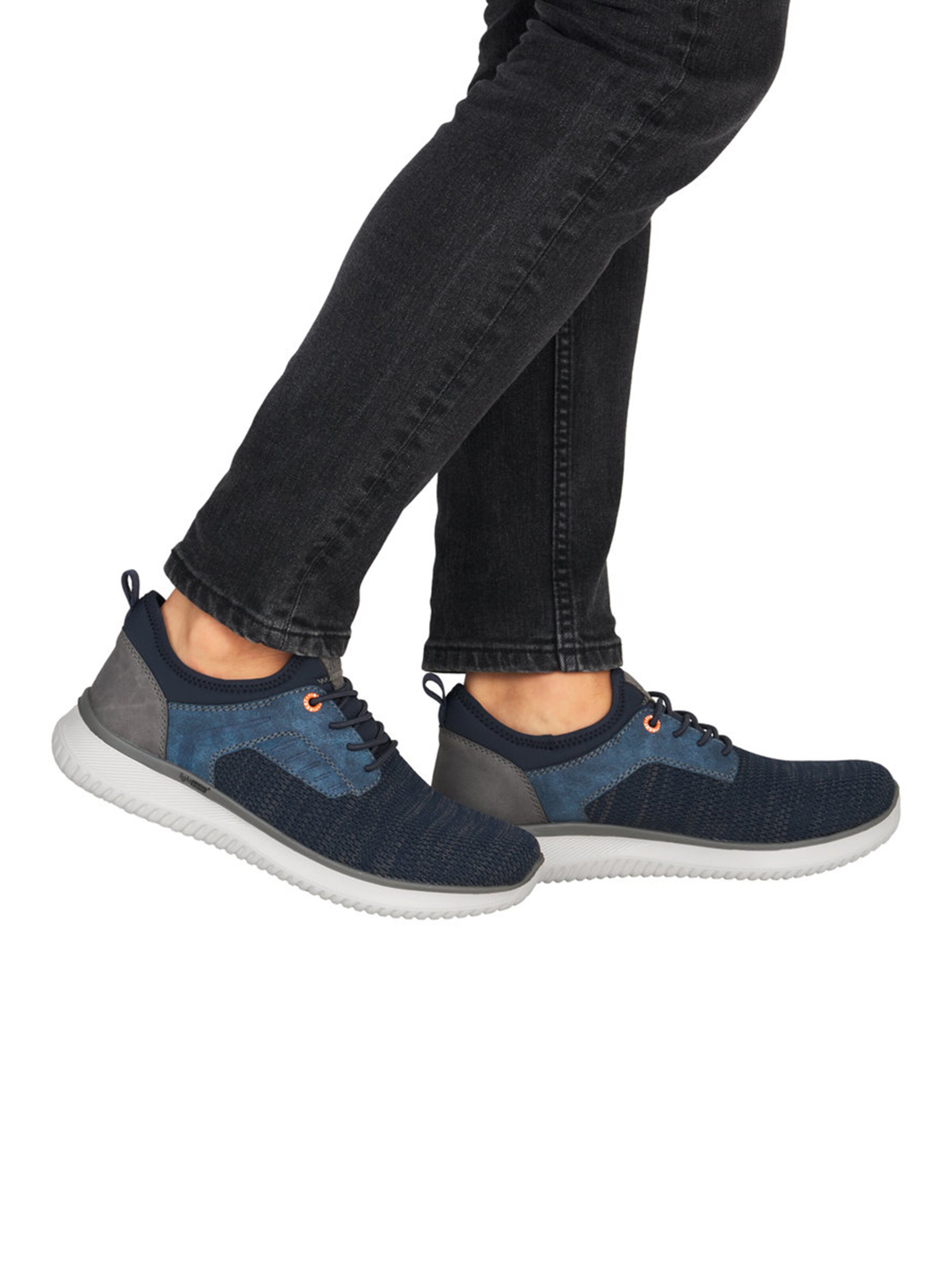 Rieker Trampki slip on w kolorze niebieski