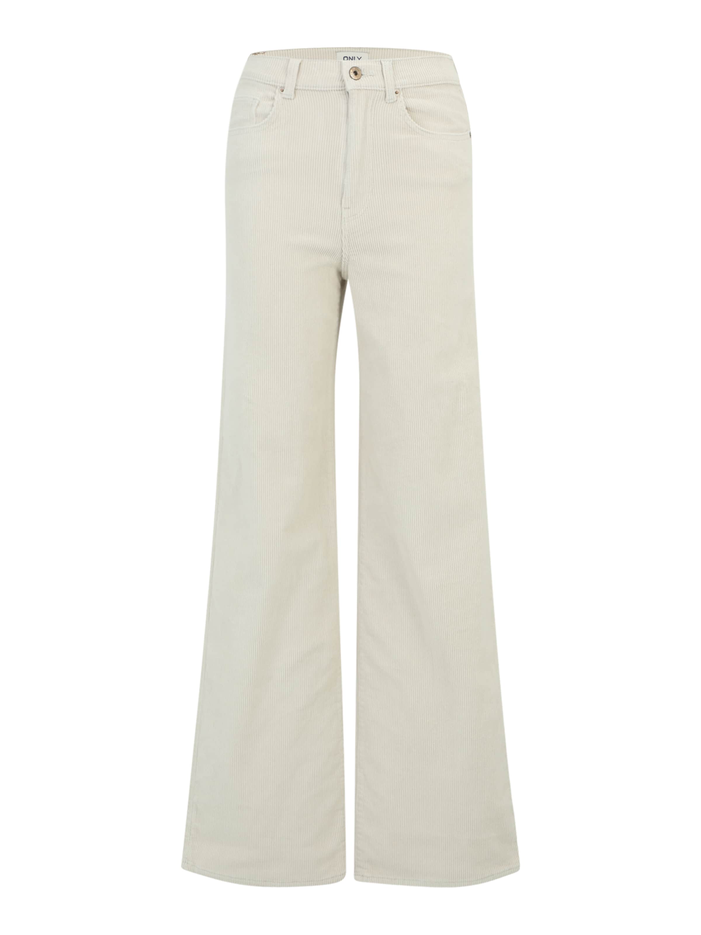 Only Tall Wide Leg Bukser 'ONLHope' i hvid: forside