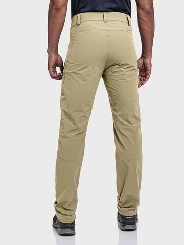 Schöffel Regular Outdoor trousers 'Kitzstein ' in Green