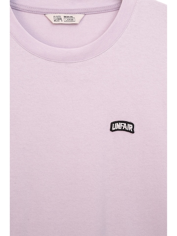 Unfair Athletics Shirt 'Permanent' in Lila