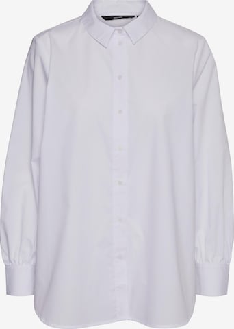 VERO MODA Bluse 'Ella' i hvid: forside