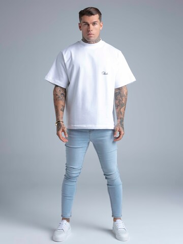 SikSilk Skinny Jeans in Blau