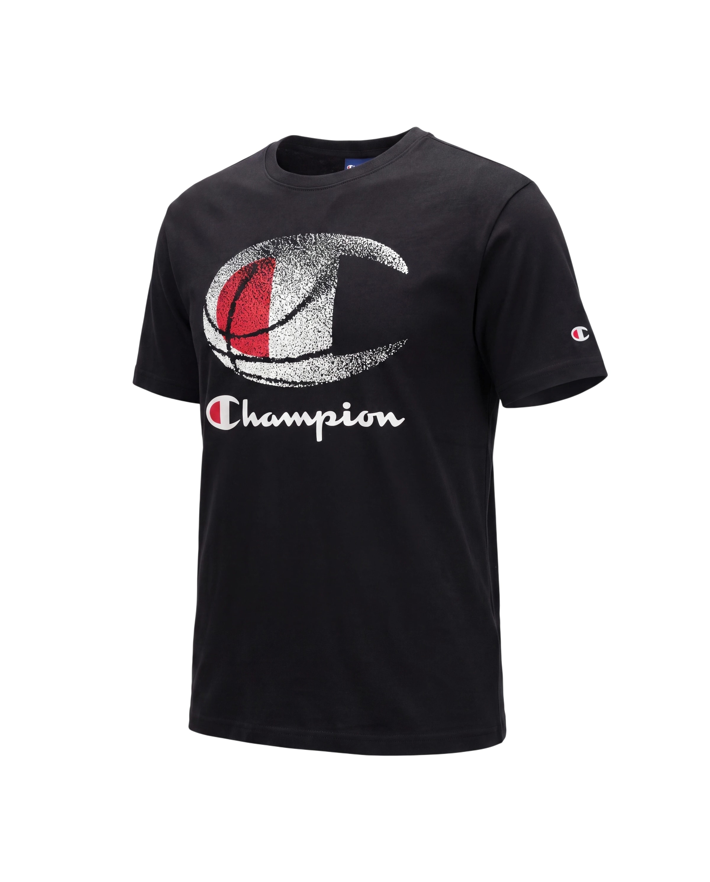 Champion Tričko – černá: přední strana