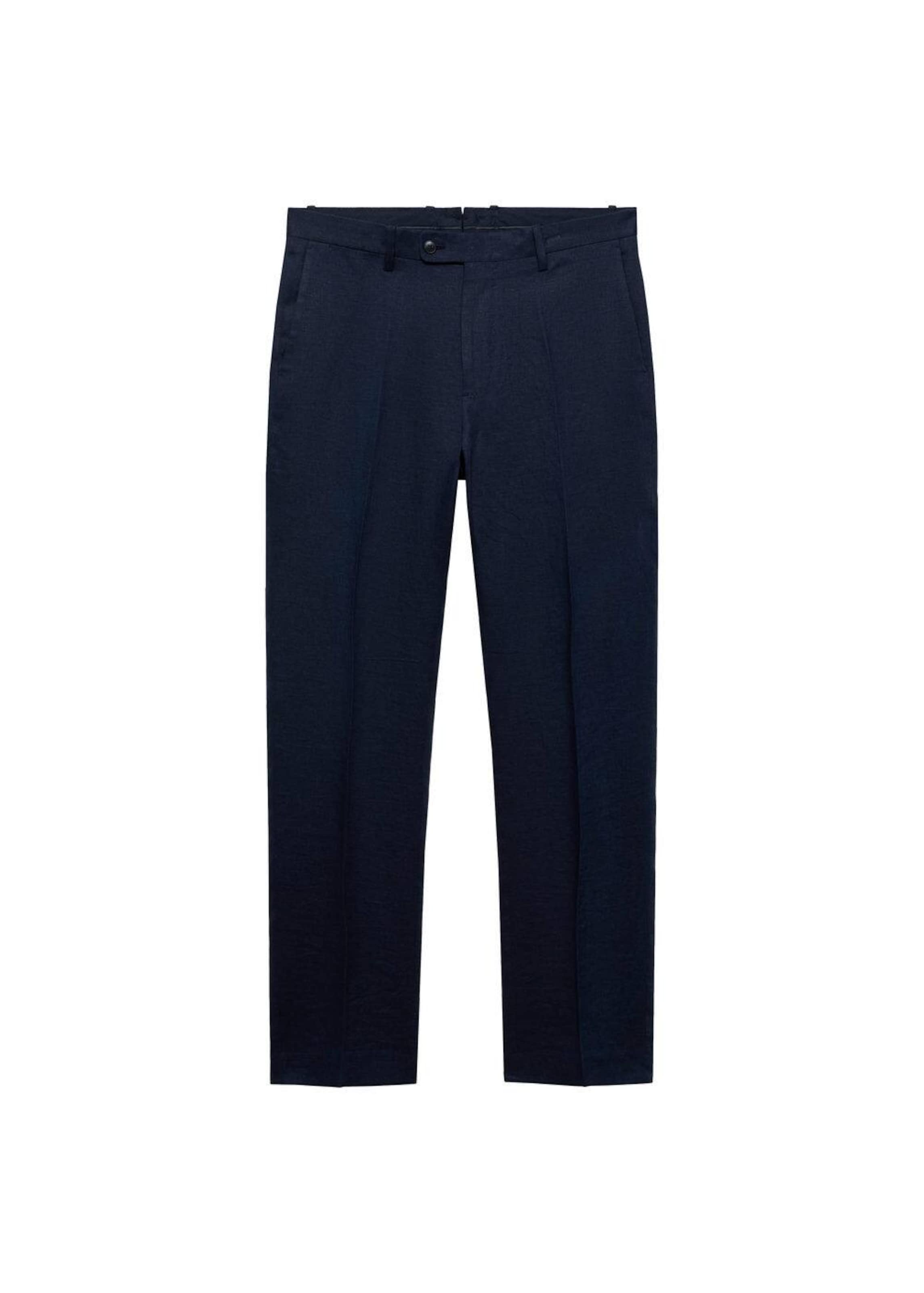 MANGO MAN Slimfit Hose 'Amalfi' in Blau: Vorderseite