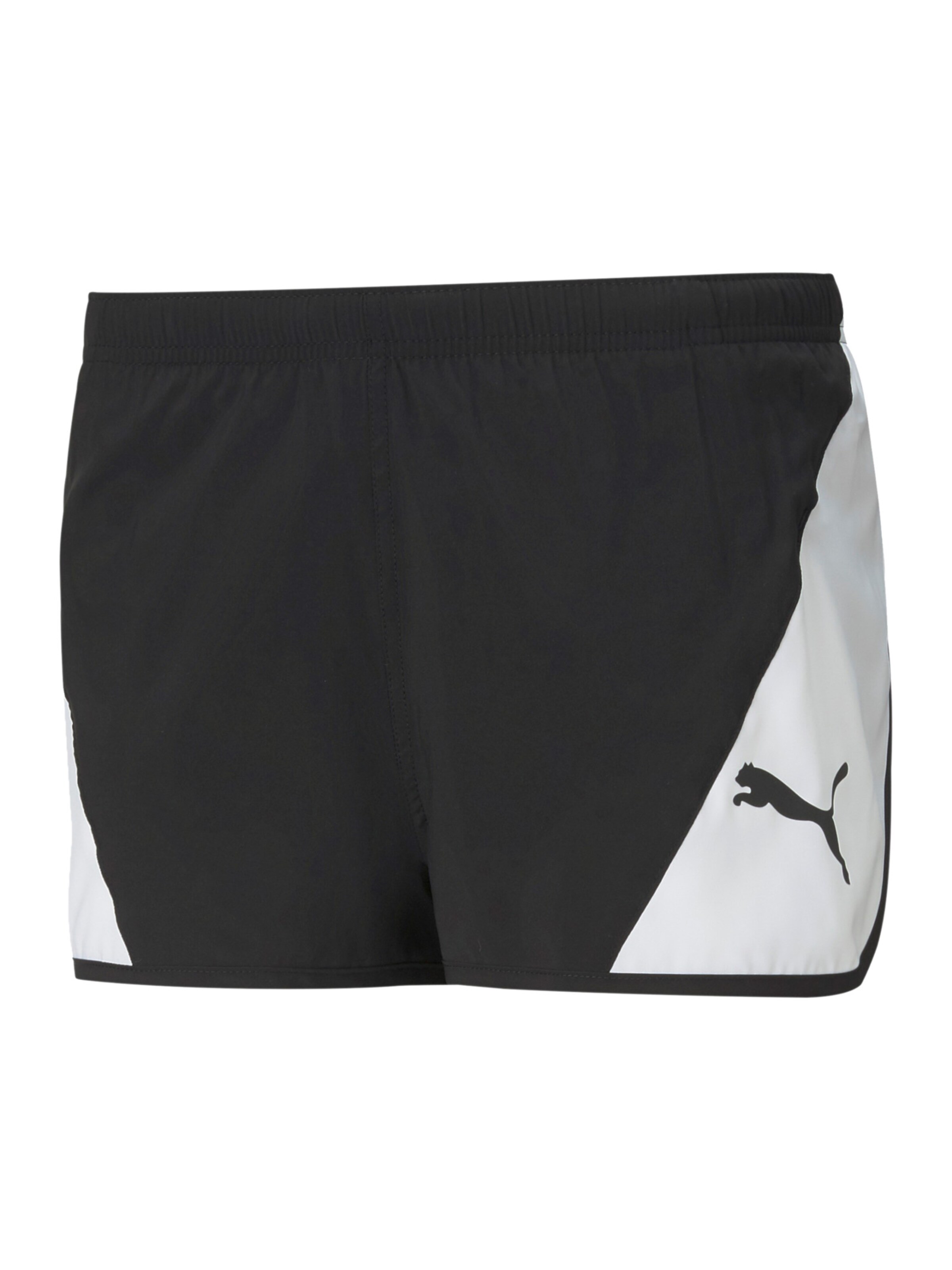 PUMA Regular Sportshorts in Schwarz: Vorderseite